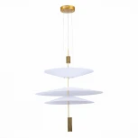 Подвесной светильник светодиодный Isola SL6101.223.01 (220V, на тросе, круглые, летающая тарелка)