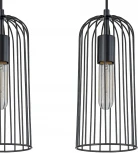 Подвесной светильник Escada Phoenix 10198/3S 3х60Вт Е27, металл, черный (220V, на проводе)