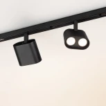 Трековый светильник магнитный светодиодный MAG-ORIENT-BLUM-12W Day4000 (BK, 40 deg, 48V) (Arlight, IP20 Металл) 035981 MAG-ORIENT