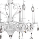 Подвесная люстра Omnilux Senis OML-74713-06 (220V, подвески, на цепи, подсвечник, свеча)