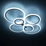 Потолочная люстра RGB Citilux Сента CL237B160E (LED, 220V, пульт управления, кольцо)