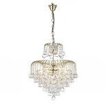 Подвесная люстра Arti Lampadari Bellagio E 1.5.50.100 G (220V, хрусталь, на цепи)