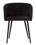 Стул обеденный ALINA (черная ткань (LAR-106D-28))