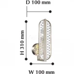 Бра Favourite La Salute 2308-1W