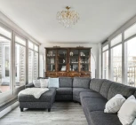 Потолочная люстра на штанге DeMarkt Бриз 111016406