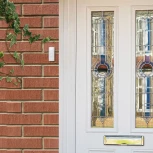 Звонок дверной беспроводной Elektrostandard, белый с хромом, 36 мелодий, IP44, 433MHz