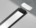 Алюминиевый профиль встраиваемый для светодиодной ленты до 19,8мм Ambrella Illumination GP1100BK
