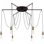 Подвесной светильник Citilux Эдисон CL451261 (220V, на проводе, паук)