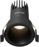 Встраиваемый светильник Maytoni Dip DL116-10W-4K-B (LED, 220V, круглые)