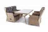 Обеденная группа из искусственного ротанга 4SIS Кьянти KC4T1-5-SET
