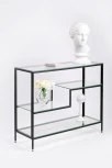 Консольный стол AllConsoles 1011-CB loft clear черный муар