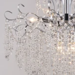 Потолочная люстра хрустальная на штанге Reluce 90324-0.3-09 CR (220V)