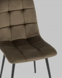 Стул Stool Group Одди велюр коричневый УТ000035239