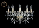 Бра Art Classic 10.25 10.25.5.165.Gd.Sp (220V, хрусталь, подвески, подсвечник, свеча)