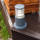 Наземный светильник Elektrostandard Strada 1508 TECHNO серый (220V, IP54)