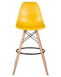 Стул барный DSW BAR (ножки светлый бук, цвет горчичный (Y-03))