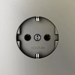 Розетка с заземлением (шелк) Voltum S70 VLS040104