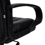 Кресло СН833 черный (кож/зам)