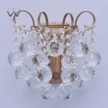 Бра MW-Light Жемчуг 232028201 (220V, хрусталь, подвески, шарики)