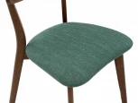 Стул Oxville ОГОГО 463880 (зеленый, орех)
