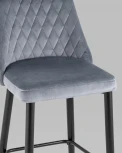 Стул барный Stool Group Диего велюр серый УТ000025319