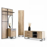 ТВ-тумба R-Home Loft Дуб натур/Бетон