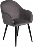Стул Frida тёмно-серый велюр Bradex Home RF 0379