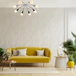 Потолочная люстра Escada Aquilegia 1100/8P Chrome Е14*40W (220V)