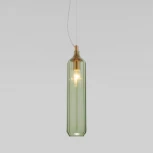 Светильник подвесной Eurosvet Siesta 50252/1 зеленый (220V, на тросе, круглые)