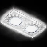 Встраиваемый точечный светильник Ambrella Декоративные Led+mr16 S234/2 W/CH/WH