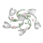 Потолочная люстра V1541/5PL (220V, цветы)