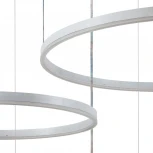 Подвесной светильник Indigo Galass V000029L (ночной режим, LED, 220V, пульт управления, на тросе)