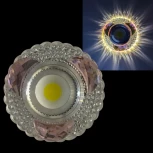 Встраиваемый точечный светильник Reluce 42240-9.0-001PL MR16+LED3W CL/PK (220V, круглые)