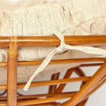 Кресло "MAMASAN" 23/02 W /с подушкой/ Cognac (коньяк) Tetchair MAMASAN 5774