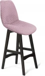Стул полубарный SHT-ST29-C22/S65-1 розовый зефир/венге от фабрики Sheffilton