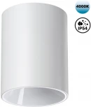 Светильник накладной влагозащищённый Novotech Recte 359421 белый IP54 LED 15W 220V 4000К (круглые)