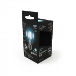 Лампочка светодиодная прозрачная E27 10W 220V 4100K Gauss Filament 102802210