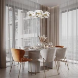 Подвесной светильник Loft It Bloom 10352/850 AB (220V, на тросе, цветы, ветки)