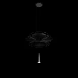 Подвесной светильник Loft It Star 10141B/400 Black (220V, на тросе, круглые, летающая тарелка)