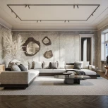 Трековый светильник Focus Led Zoom Unity 4000K 12Вт 15° (однофазный) Maytoni Technical TR021-1-124K-Z-B (220V, круглые)