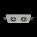 Встраиваемый светильник Gyps Modern GU10 2x35Вт Maytoni Technical DL002-1-02-W