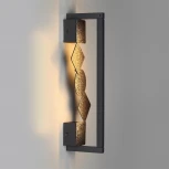 Настенный светильник Odeon Light Geos 6692/7WL HIGHTECH черный/фактура crack ice/металл/акрил поворотный IP20 LED 7W 184Лм 3000K (220V)