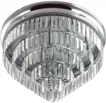 Потолочная люстра Lumion Zaha 8266/8C хром/хрусталь металл/прозрачный Е14 8*40W 220V (круглые)