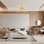 Подвесная люстра Arte Milano AM345620 345620/10 FGD (220V, подвески, на цепи, подсвечник, свеча)