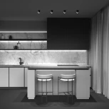 Потолочный светильник Orlo 3000K 1x9Вт 120° LED Maytoni Technical C085CL-9W3K-B (220V, круглые)