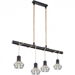 Подвесной светильник Priska 54017-4H Globo (220V, на проводе)