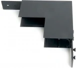 Соединитель внутренний для низковольтного накладного шинопровода, черный Feron LD2002 41979