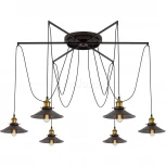 Подвесной светильник Citilux Эдисон CL451261 (220V, на проводе, паук)