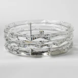 Потолочная люстра Lussole LSP-8893 (220V, хрусталь, круглые)