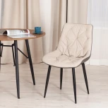 Обеденный стул Tetchair ALTUS (Ткань,Экокожа,Металл/Бежевый,Темно-серый,Черный) 19168
